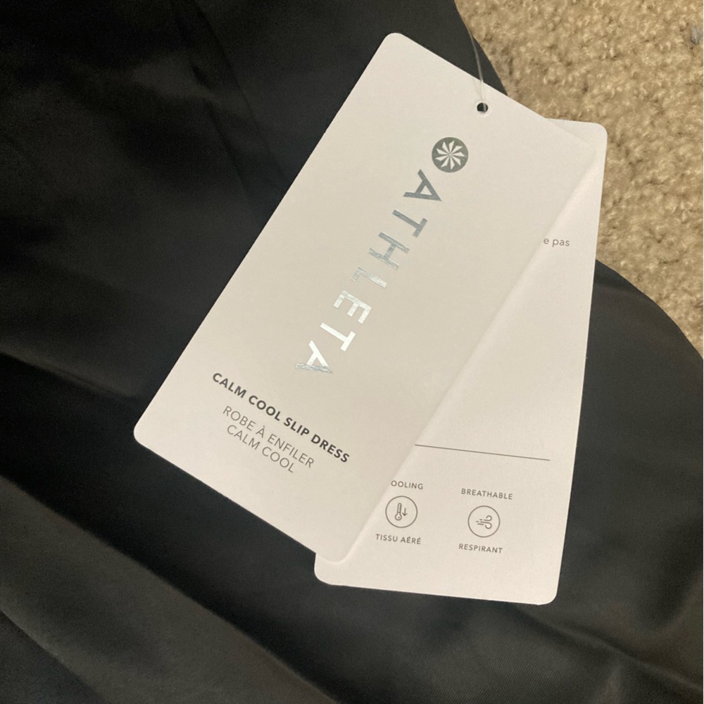 ATHLETA CALM COOL SLIP DRESS - Picture 5 of 9
